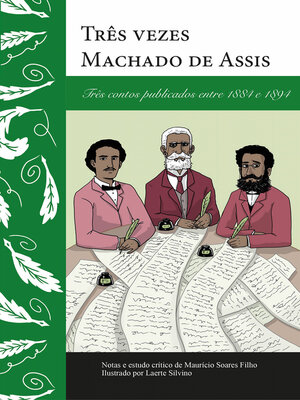cover image of Três vezes Machado de Assis